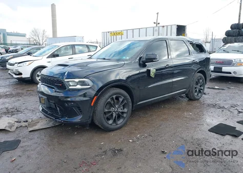 2021 Dodge Durango R/T Awd z USA, uszkodzony, nr VIN 1C4SDJCT2MC837619